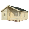 PALMAKO EMILY 70 drvena vrtna kućica, 40,1 m2, terasa 5,2 m2