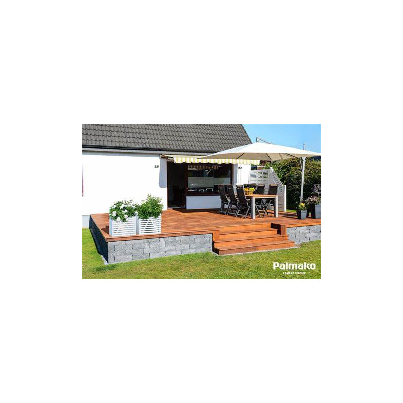 PALMAKO MELISSA 7 drvena kutija za cvijeće/bilje 69 x 34, visina 60 cm