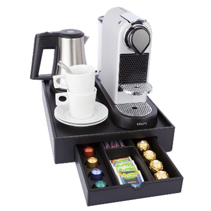 B TRAY Space black set dobrodošlice