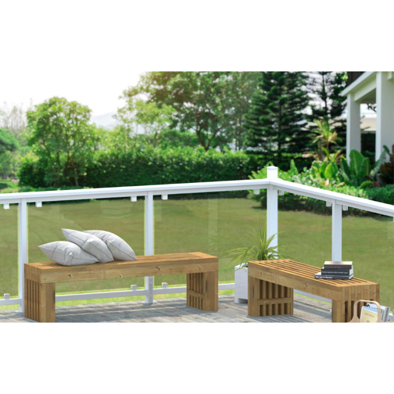 PALMAKO CAMILLE drvena klupa za sjedenje , 160 cm dužine