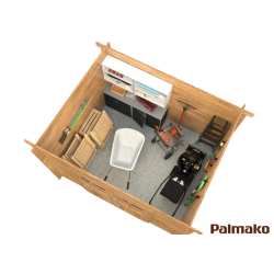 PALMAKO ALICE 28  drvena kućica/spremište , 6.10 m2