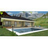 PALMATIN PIHLAKAS Standard, drvena kuća sa saunom, 120.60 m2 + 35.20 m2 terasa