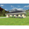 PALMATIN PIHLAKAS Standard, drvena kuća sa saunom, 120.60 m2 + 35.20 m2 terasa