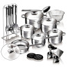 Berlinger Haus Blaumann Gourmet 27 u 1 set inox posuđa