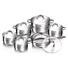 Berlinger Haus Blaumann Gourmet Jumbo 12 u 1 set inox posuđa