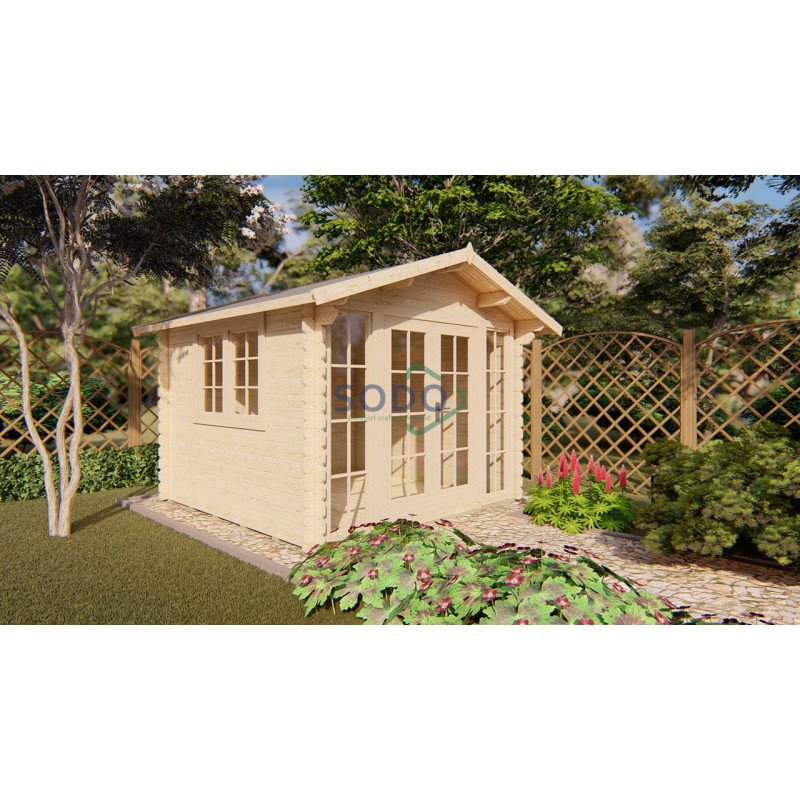 SODO EMMA 28 Standard, drvena spremišta 3 x 3 m, 7.50 m2