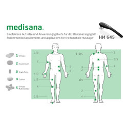 MEDISANA HM 645 ručni masažer
