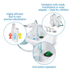 MEDISANA IN 500 kompresorski inhalator za djecu i odrasle