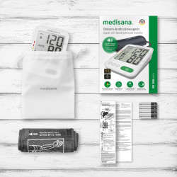MEDISANA BU 586 digitalni tlakomjer za nadlakticu,  inflation technology ( brzo mjerenje )