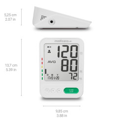 MEDISANA BU 586 digitalni tlakomjer za nadlakticu,  inflation technology ( brzo mjerenje )