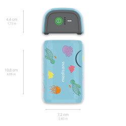 MEDISANA IN 165 kompresorski inhalator za djecu i odrasle, punjiva baterija