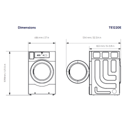 Electrolux Sušilica rublja myPROXL TE1220E – 12 kg