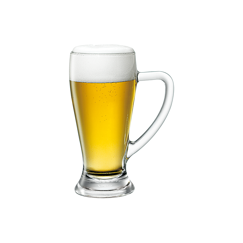 BORMIOLI ROCCO Baviera, set čaša za pivo sa oznakom punjenja, 6 komada, 37.90 cl, prozirna