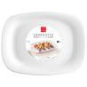 BORMIOLI ROCCO Grangusto, tanjur za BBQ , 1 komad , promjer 33 cm, bijeli