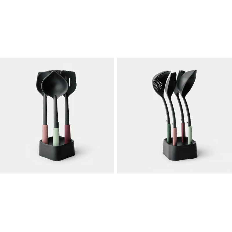 BRABANTIA 123184 set kuhinjskih pomagala na stalku