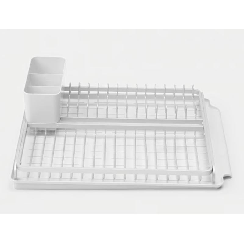 BRABANTIA 117428 set-organizator za posuđe i pribor, svijetlo sivi