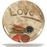 SATURNIA NAPOLI FLOUR LOVE TANJUR PIZZA 33 CM PROMJER, 12 KOMADA