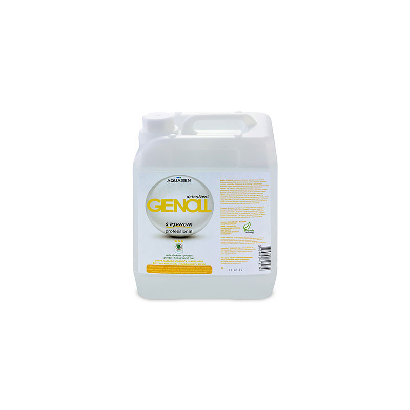 GENOLL SP PROFESSIONAL 5 L, PRANJE I ODMAŠČIVANJE SA PJENOM