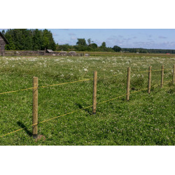 PALMAKO drvena poprečna ( vodoravna ) greda PREMIUM, promjer 80 mm, dužina 2500 mm, 1 komad