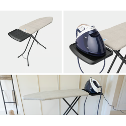 BRABANTIA 236143 daska za glačanje C ( i za parne postaje ) , 124 X 45 cm, Denim Grey