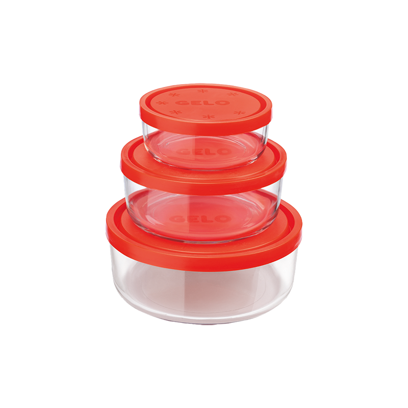 BORMIOLI ROCCO Gelo, set 3/1 posuda za spremanje hrane