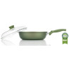 RISOLI DR. GREEN duboka tava sa poklopcem u kojoj se ne lijepi , promjer 28 cm, zdravo kuhanje