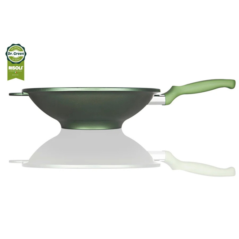 RISOLI DR. GREEN WOK tava u kojoj se ne lijepi , promjer 30 cm, zdravo kuhanje