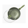 RISOLI DR. GREEN WOK tava sa poklopcem u kojoj se ne lijepi , promjer 32 cm, zdravo kuhanje