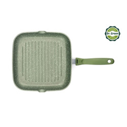 RISOLI DR. GREEN Grill tava  ,  26 x 26 cm, zdravo kuhanje, i za INDUKCIJU