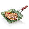 RISOLI DR. GREEN Grill tava sa drvenom ručkom ,  26 x 26 cm, zdravo kuhanje