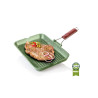 RISOLI DR. GREEN Grill tava sa drvenom ručkom ,  33 x 26 cm, zdravo kuhanje