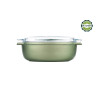 RISOLI DR. GREEN ovalni lonac sa poklopcem , 36 x 24 cm, zdravo kuhanje