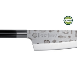 RISOLI DR. GREEN Santoku nož, dužina oštrice 16 cm