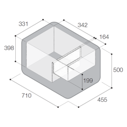 VITRIFRIGO VF55P, prijenosni kompresorski hladnjak/zamrzivač, 12/24 i 220 V