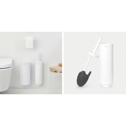 BRABANTIA 303708 3-dijelni set pribora za toalet, bijeli