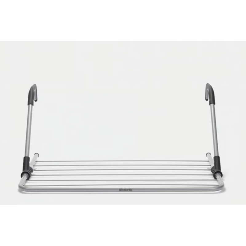 BRABANTIA 105241 viseći stalak za sušenje rublja 4.5 m kapacitet, metalik sivi