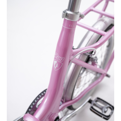 ROG PONY CLASSIC 3 bicikl, roza ,3 brzine, gepek
