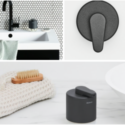 BRABANTIA 303203 dozator tekućeg sapuna, 200 ml , sivi