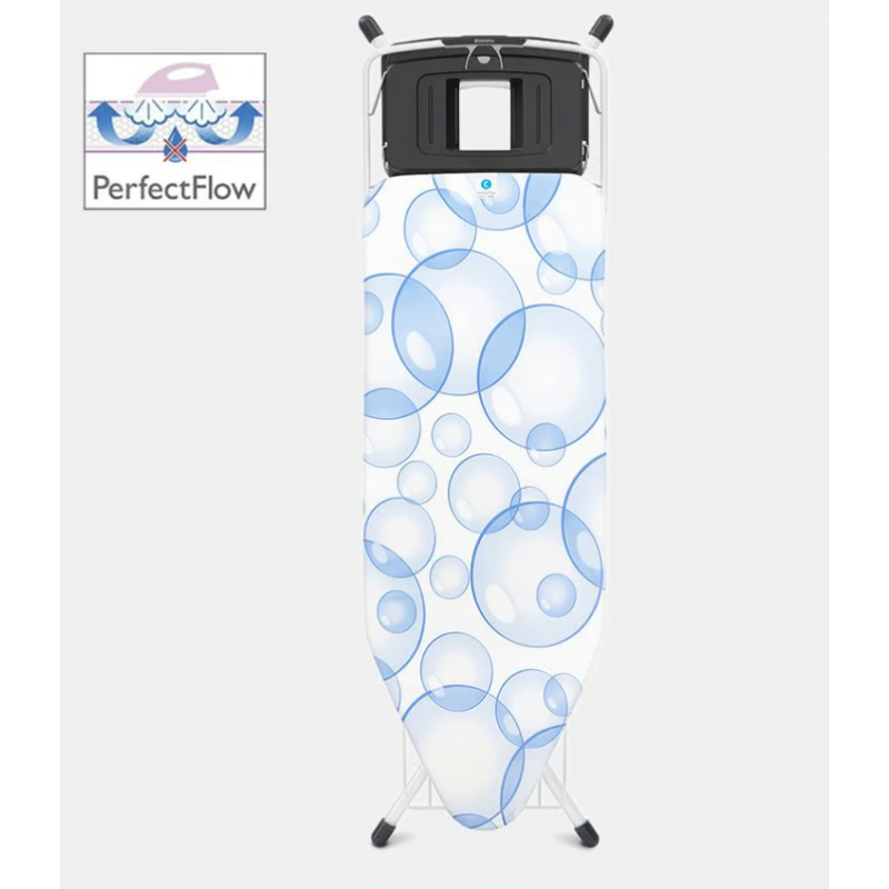 BRABANTIA 103445 daska za glačanje C ( i za parne postaje ), Perfect Flow , 124 X 45 cm, Bubless