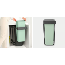 BRABANTIA 232527 , sustav za odvajanje otpada, 2 x 30 litara