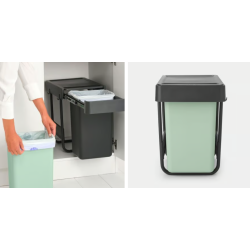 BRABANTIA 232503 , sustav za odvajanje otpada, 2 x 15 litara