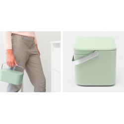 BRABANTIA 215803 , BIO kanta za odvajanje otpada , 1.80 litara, jade zelena