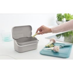 BRABANTIA 117565 , BIO kanta za odvajanje otpada , 1.80 litara, srednje siva