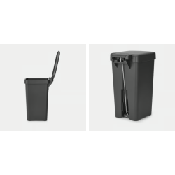 BRABANTIA 800528 , kanta za otpad, 10 litara, tamno siva