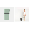 BRABANTIA 211867 , kanta za otpad, 16 litara, jade zelena