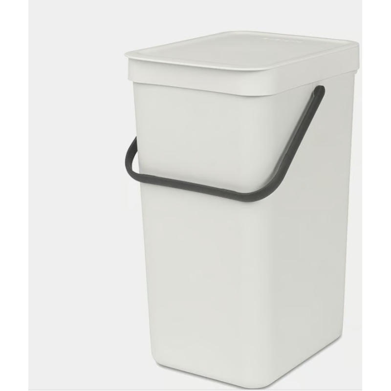 BRABANTIA 213465 , kanta za otpad, 16 litara, svijetlo siva