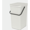 BRABANTIA 213465 , kanta za otpad, 16 litara, svijetlo siva