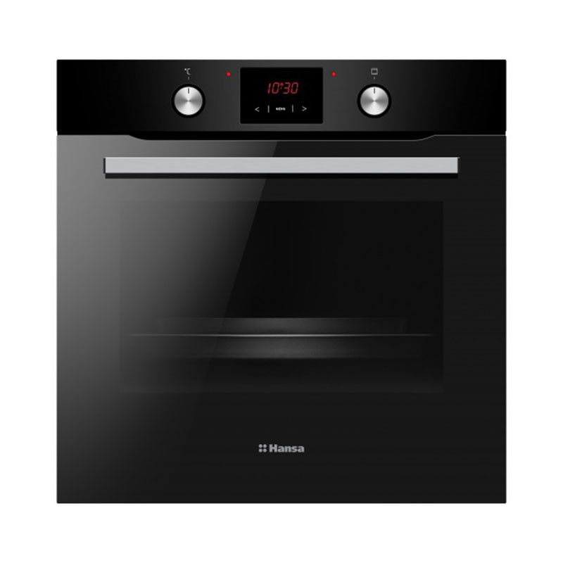 Hansa BOESS 694001 ugradbena pećnica, crna, parna pećnica - soft steam