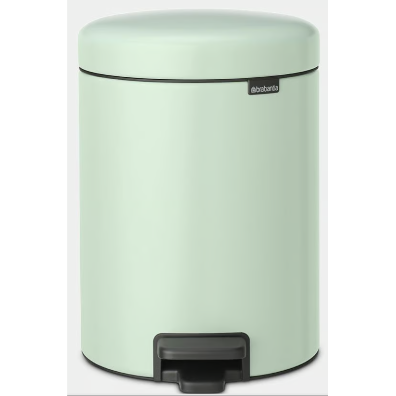 BRABANTIA 233883 Pedal Bin Newicon, 5 litara, kanta za otpad, jade zelena