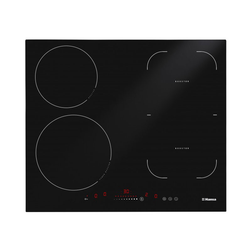 Hansa BHI 68668, ugradbena ploča staklokeramika, indukcija, crna, 1 bridge zona
